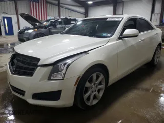 2014 Cadillac ATS Standard AWD with VIN 1G6AG5RXXE0166291, listed as a Copart auction lot 53849115 with 129,710 mi miles and Salvage title. Bid and sale history available at DreamBid. Image 1.