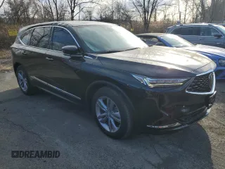 2023 Acura MDX with VIN 5J8YE1H36PL028064, listed as a Copart auction lot 51134085 with 16,587 mi miles and Salvage Title. Bid and sale history available at carsss.com. Image 4.