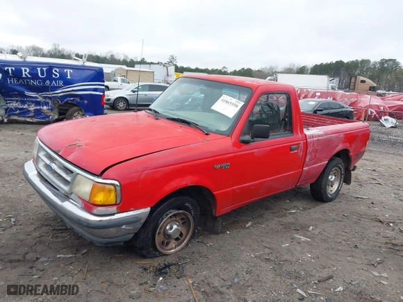 1996 Ford Ranger XL with VIN 1FTCR10A9TUD73830, listed as a IAAI auction lot 41865550 with 226,106 mi miles. Bid and sale history available at carsss.com. Image 18.