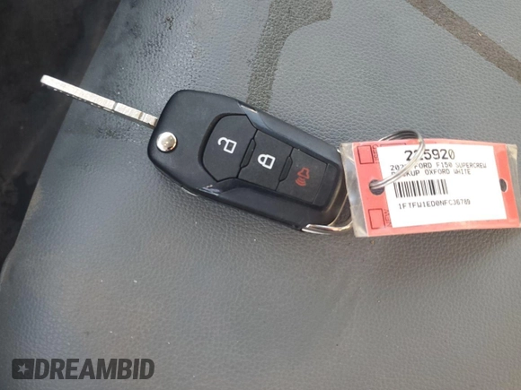 2022 Ford F-150 XL с VIN 1FTFW1ED0NFC36789, выставлен на аукционе IAAI как лот 42774241 с пробегом 36 281 миль миль и . История ставок и продаж доступна на DreamBid. Изображение 23.