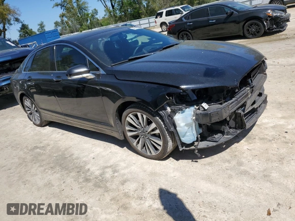 2017 Lincoln MKZ Hybrid Reserve with VIN 3LN6L5MU9HR639643, listed as a Copart auction lot 49962385 with 145,070 mi miles and Salvage Title. Bid and sale history available at DreamBid. Image 4.