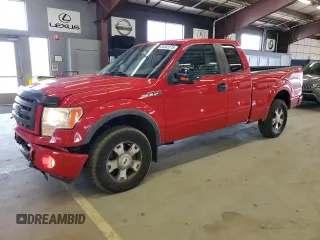 2010 Ford F-150 XL with VIN 1FTFX1EV9AFB44600, listed as a Copart auction lot 54563175 with 153,508 mi miles and Clean Title. Bid and sale history available at carsss.com. Image 1.