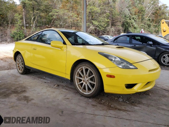 2003 Toyota Celica GT with VIN JTDDR32T430145725, listed as a Copart auction lot 78856254 with 157,269 mi miles and Salvage Title. Bid and sale history available at carsss.com. Image 4.