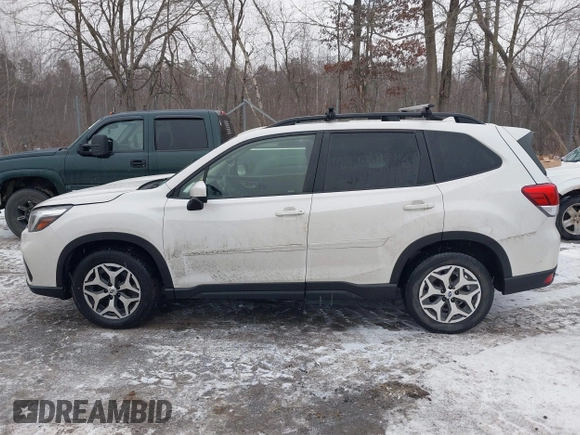 2021 Subaru Forester Premium with VIN JF2SKAFCXMH564760, listed as a IAAI auction lot 41452629 with 43,254 mi miles and . Bid and sale history available at DreamBid. Image 14.