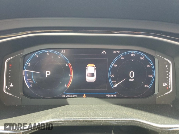 2019 Volkswagen Jetta SEL z VIN 3VWEB7BU7KM258957, wystawiony jako Copart lot #47167515 z przebiegiem 95 646 mil mil oraz Szkoda całkowita • Salvage title. Historia ofert i sprzedaży dostępna na DreamBid. Obrazek 9.