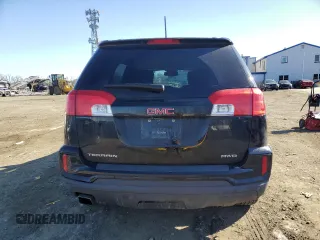 2017 GMC Terrain SLE with VIN 2GKFLTEKXH6266615, listed as a Copart auction lot 46334385 with 102,971 mi miles and Clean Title. Bid and sale history available at carsss.com. Image 6.