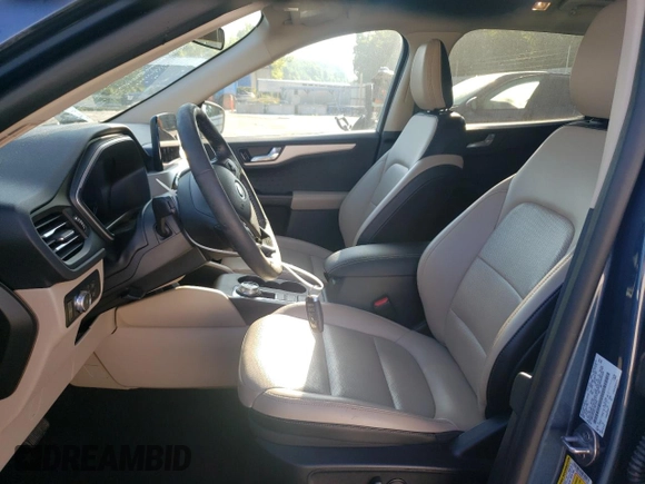 2020 Ford Escape SEL with VIN 1FMCU0H66LUB41495, listed as a Copart auction lot 58567885 with 59,310 mi miles and Salvage title. Bid and sale history available at DreamBid. Image 7.
