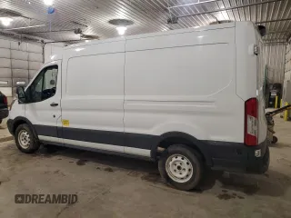 2019 Ford Transit with VIN 1FTYE2CM7KKB51357, listed as a Copart auction lot 52594215 with 94,789 mi miles and Salvage title. Bid and sale history available at DreamBid. Image 2.