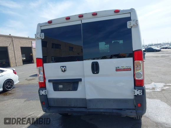 2017 Ram ProMaster Cargo with VIN 3C6TRVAG4HE526881, listed as a IAAI auction lot 41755587 with 78,959 mi miles and . Bid and sale history available at DreamBid. Image 16.