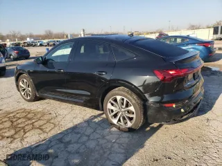 2021 Audi e-tron Sportback S line Premium Plus with VIN WA12AAGE9MB001276, listed as a Copart auction lot 47997464 with 35,672 mi miles and Salvage Title. Bid and sale history available at carsss.com. Image 2.