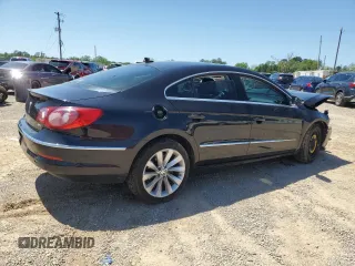 2011 Volkswagen CC Lux Plus with VIN WVWHN7AN4BE703226, listed as a Copart auction lot 52021595 with 132,242 mi miles and Salvage Title. Bid and sale history available at carsss.com. Image 3.