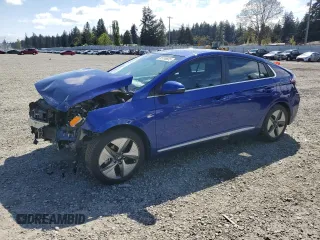 2020 Hyundai Ioniq SEL z VIN KMHC85LC0LU231384, wystawiony jako Copart lot #55158835 z przebiegiem 37 660 mil mil oraz Szkoda całkowita • Salvage title. Historia ofert i sprzedaży dostępna na DreamBid. Obrazek 1.