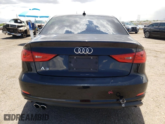 2015 Audi A3 1.8T Premium with VIN WAUACGFF6F1071459, listed as a Copart auction lot 52730613 with 115,255 mi miles. Bid and sale history available at carsss.com. Image 6.