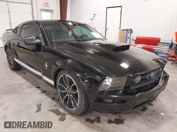 2006 Ford Mustang Standard with VIN 1ZVHT80N565237483, listed as a IAAI auction lot 42212367 with 132,005 mi miles and . Bid and sale history available at carsss.com. Image 1.