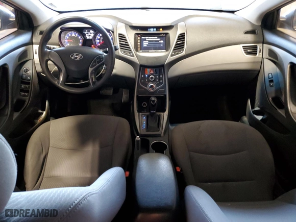 2016 Hyundai Elantra SE with VIN 5NPDH4AE3GH739453, listed as a Copart auction lot 50369545 with 154,018 mi miles and Non Repairable. Bid and sale history available at carsss.com. Image 8.
