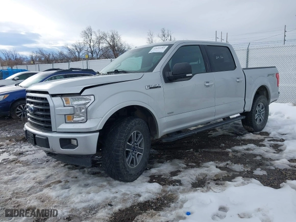 2017 Ford F-150 XL with VIN 1FTEW1EG3HKD18064, listed as a IAAI auction lot 41635283 with 193,147 mi miles. Bid and sale history available at carsss.com. Image 17.