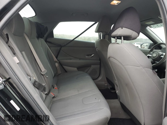 2024 Hyundai Elantra SEL with VIN KMHLM4DG9RU734301, listed as a Copart auction lot 44247975 with 30,899 mi miles and Salvage Title. Bid and sale history available at carsss.com. Image 10.