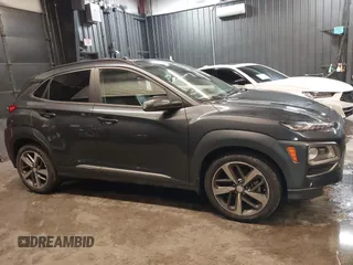 2019 Hyundai Kona Ultimate with VIN KM8K5CA57KU325421, listed as a IAAI auction lot 41369897 with 30,733 mi miles. Bid and sale history available at carsss.com. Image 14.
