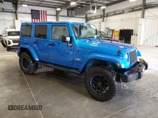 2015 Jeep Wrangler Unlimited Sahara with VIN 1C4BJWEG2FL727095, listed as a Copart auction lot 55088245 with 102,488 mi miles and Clean title. Bid and sale history available at DreamBid. Image 4.
