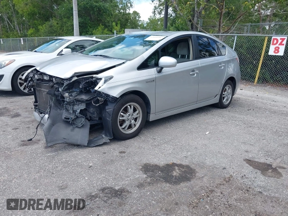 2011 Toyota Prius I with VIN JTDKN3DU3B5327412, listed as a IAAI auction lot 42004987 with 314,253 mi miles. Bid and sale history available at carsss.com. Image 17.