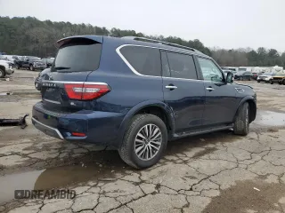 2023 Nissan Armada SL with VIN JN8AY2BC4P9184224, listed as a Copart auction lot 45684455 with 26,073 mi miles and Salvage Title. Bid and sale history available at carsss.com. Image 3.