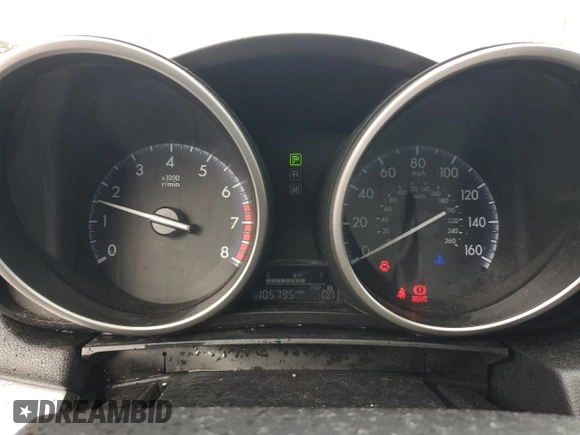 2012 Mazda 3 i Sport with VIN JM1BL1UF8C1526833, listed as a Copart auction lot 49984215 with 105,795 mi miles and Salvage Title. Bid and sale history available at DreamBid. Image 9.
