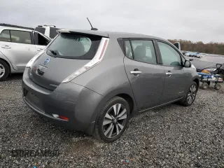 2017 Nissan LEAF SL with VIN 1N4BZ0CP2HC308102, listed as a Copart auction lot 78698474 with 87,432 mi miles and Salvage Title. Bid and sale history available at carsss.com. Image 3.