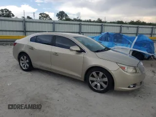 2010 Buick LaCrosse CXL with VIN 1G4GC5GG8AF138336, listed as a Copart auction lot 60421425 with 124,398 mi miles and Salvage title. Bid and sale history available at DreamBid. Image 4.