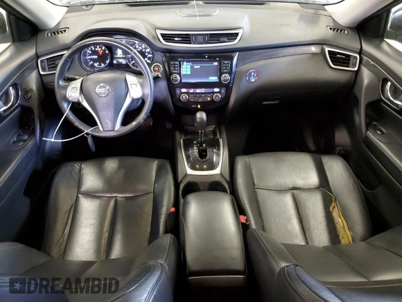 2015 Nissan Rogue SL with VIN 5N1AT2MV9FC817676, listed as a Copart auction lot 55464705 with 254,530 mi miles and Clean Title. Bid and sale history available at carsss.com. Image 8.