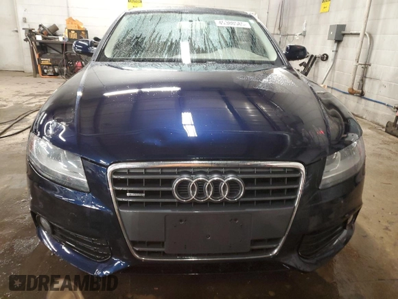2010 Audi A4 2.0T Premium with VIN WAUBFAFL0AN008728, listed as a Copart auction lot 45380585 with 107,804 mi miles and Salvage Title. Bid and sale history available at carsss.com. Image 5.