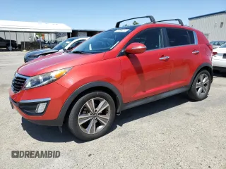 2014 Kia Sportage SX with VIN KNDPC3A62E7583535, listed as a Copart auction lot 57584215 with 79,010 mi miles and Salvage title. Bid and sale history available at DreamBid. Image 1.