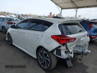 2017 Toyota Corolla iM with VIN JTNKARJE0HJ526778, listed as a IAAI auction lot 41914998 with 79,025 mi miles. Bid and sale history available at carsss.com. Image 3.