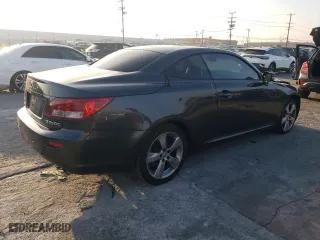 2010 Lexus IS 250C with VIN JTHFF2C28A2513079, listed as a Copart auction lot 84005964 with 126,198 mi miles and Salvage Title. Bid and sale history available at carsss.com. Image 3.