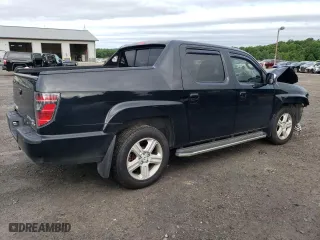 2012 Honda Ridgeline RTL with VIN 5FPYK1F51CB455894, listed as a Copart auction lot 62336464 with 169,564 mi miles and Salvage Title. Bid and sale history available at carsss.com. Image 3.