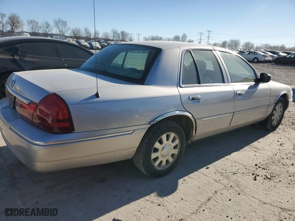 2005 Mercury Grand Marquis LS Premium with VIN 2MEHM75WX5X606152, listed as a Copart auction lot 83472314 with 212,899 mi miles and Clean Title. Bid and sale history available at carsss.com. Image 3.