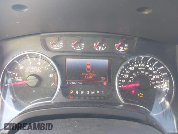 2014 Ford F-150 XL with VIN 1FTFW1EF4EKF34433, listed as a IAAI auction lot 41770235 with 119,102 mi miles and . Bid and sale history available at DreamBid. Image 7.