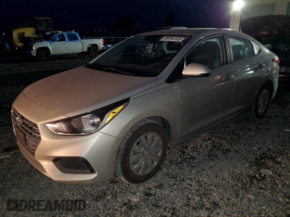 2019 Hyundai Accent SE with VIN 3KPC24A3XKE067450, listed as a Copart auction lot 66694103 with 83,745 mi miles and Salvage Title. Bid and sale history available at carsss.com. Image 1.