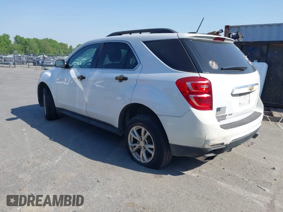 2017 Chevrolet Equinox LT with VIN 2GNFLFE3XH6253795, listed as a IAAI auction lot 42047983 with 275,908 mi miles and . Bid and sale history available at carsss.com. Image 3.