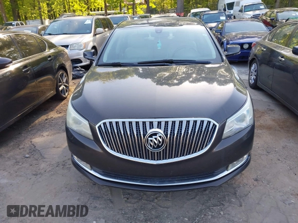2014 Buick LaCrosse Leather with VIN 1G4GB5G37EF129097, listed as a IAAI auction lot 42069228 with 156,748 mi miles. Bid and sale history available at carsss.com. Image 12.