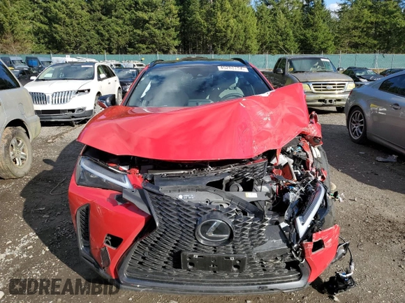 2023 Lexus UX 250h F Sport with VIN JTHB9JBH8P2069930, listed as a Copart auction lot 45288754 with Not Provided miles and . Bid and sale history available at DreamBid. Image 5.