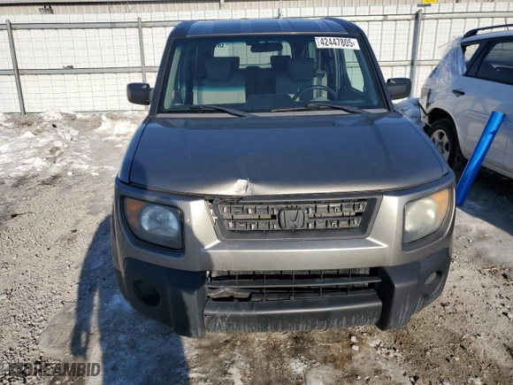 2008 Honda Element EX with VIN 5J6YH28798L003850, listed as a Copart auction lot 42447805 with 254,466 mi miles and Salvage Title. Bid and sale history available at carsss.com. Image 5.