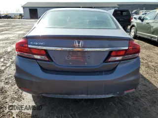 2015 Honda Civic Sedan LX with VIN 19XFB2F57FE105119, listed as a Copart auction lot 49990185 with 174,376 mi miles and Clean Title. Bid and sale history available at carsss.com. Image 6.
