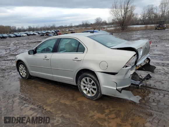 2009 Mercury Milan with VIN 3MEHM07Z09R600752, listed as a Copart auction lot 46673485 with 83,166 mi miles and Salvage title. Bid and sale history available at DreamBid. Image 2.