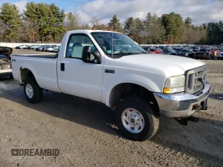 2004 Ford F-250 XL with VIN 1FTNF21LX4ED82605, listed as a Copart auction lot 85374574 with 56,534 mi miles and Clean title. Bid and sale history available at DreamBid. Image 4.