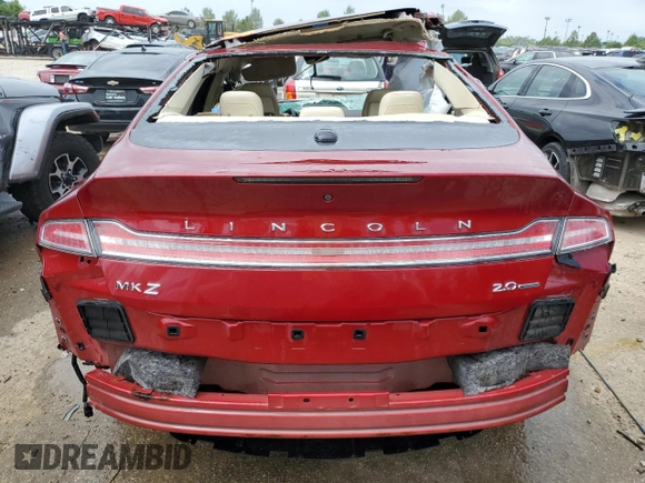 2014 Lincoln MKZ с VIN 3LN6L2G9XER829307, выставлен на аукционе Copart как лот 56023824 с пробегом Не указан миль и На запчасти • Non repairable. История ставок и продаж доступна на DreamBid. Изображение 6.