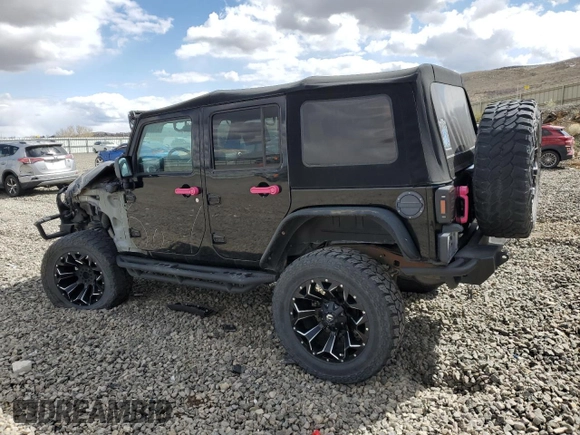 2010 Jeep Wrangler Unlimited Sahara with VIN 1J4HA5H13AL182071, listed as a Copart auction lot 51696665 with 178,026 mi miles and Salvage Title. Bid and sale history available at carsss.com. Image 2.