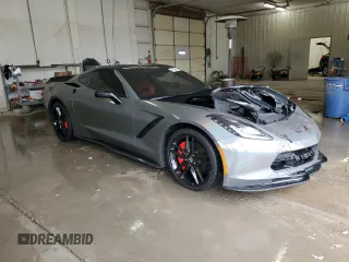 2014 Chevrolet Corvette Z51 3LT with VIN 1G1YM2D79E5109943, listed as a Copart auction lot 47763625 with 37,479 mi miles and Salvage title. Bid and sale history available at DreamBid. Image 4.