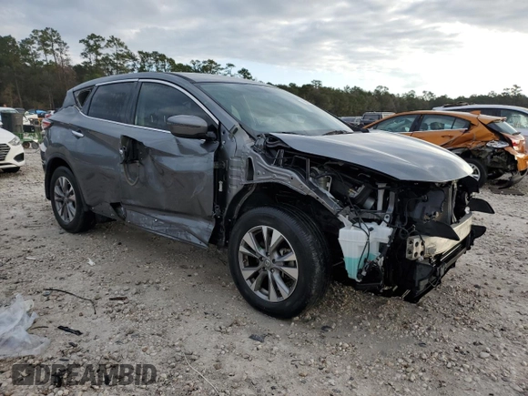 2018 Nissan Murano SV with VIN 5N1AZ2MG5JN193033, listed as a Copart auction lot 85031954 with 81,981 mi miles and Clean Title. Bid and sale history available at DreamBid. Image 4.