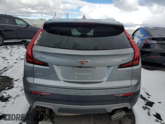 2023 Cadillac XT4 AWD Premium Luxury with VIN 1GYFZDR45PF200550, listed as a Copart auction lot 49917505 with 13,651 mi miles and Non repairable. Bid and sale history available at DreamBid. Image 6.