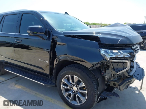 2024 Chevrolet Tahoe LT with VIN 1GNSCNKD7RR374098, listed as a IAAI auction lot 41849542 with 7,227 mi miles and . Bid and sale history available at DreamBid. Image 18.